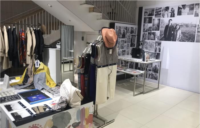 Aquascutum whitelabel POP UP STORE
