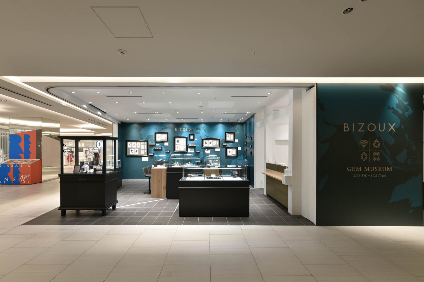 BIZOUX POP UP STORE GINZA SIX  – GEM MUSEUM –