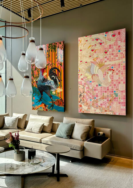 「紫舟展 〜伝統表現を超えてゆく〜」 ポルトローナ・フラウ東京青山