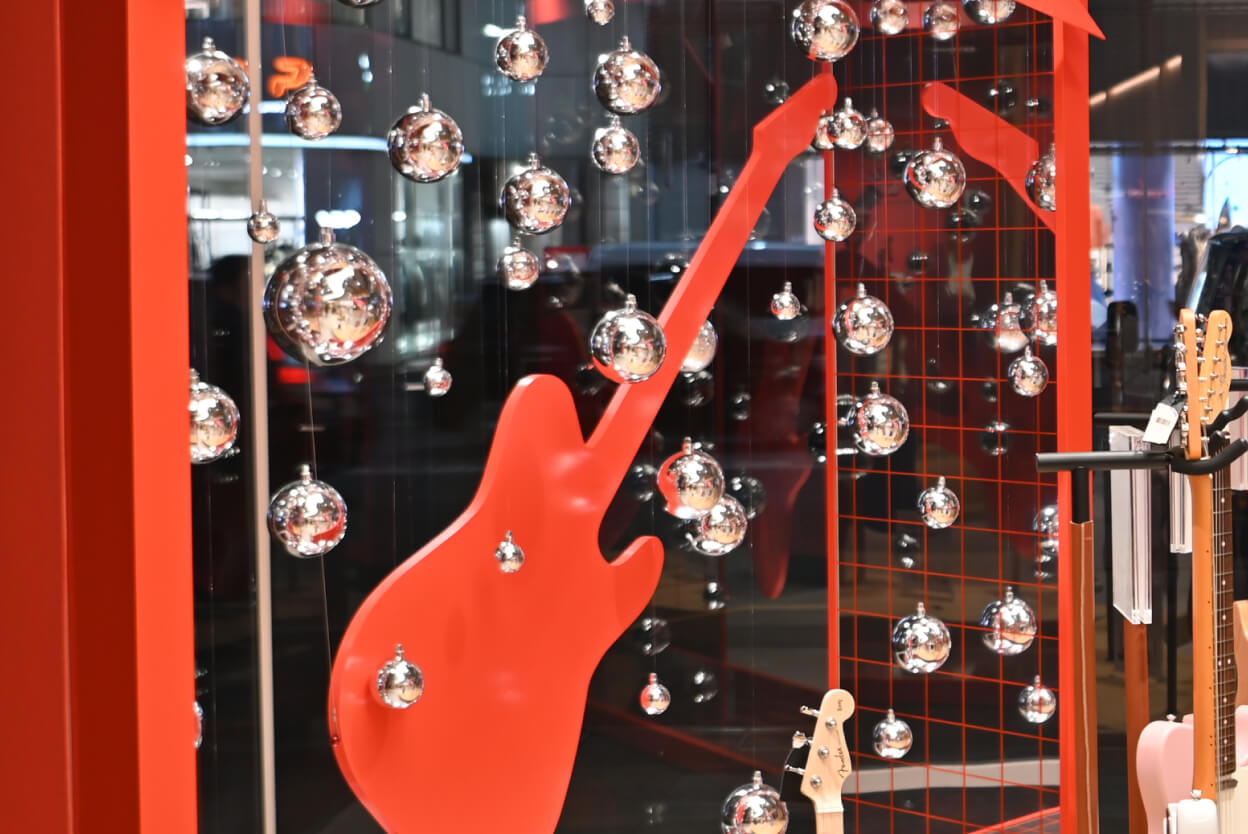 FENDER シーズナルディスプレイ（2024年）