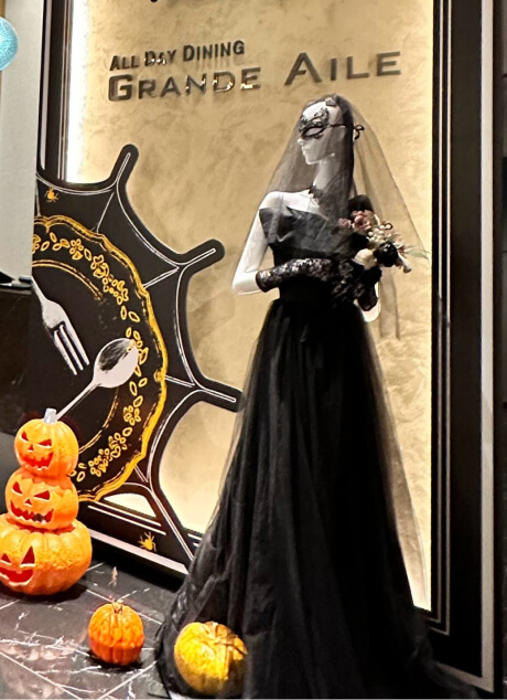 ホテルヴィラフォンテーヌグランド東京有明 ハロウィンディスプレイ