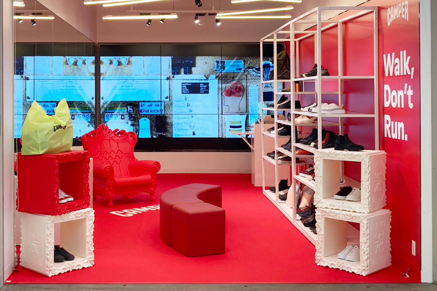 CAMPER pop up store